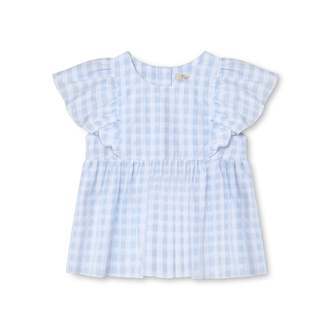 Fliink Pari Top - Dream Blue Check - 80 cm