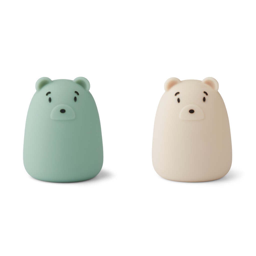 Liewood Callie Lampe 2 pak - Mr Bear Peppermint / Sandy