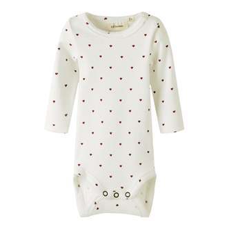 Lil Atelier Gago Slim Body NOOS - Coconut Milk Heart - 56 cm