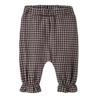 Name It Oninka Pants - Seal Brown/Burnished Lilac - 50 cm