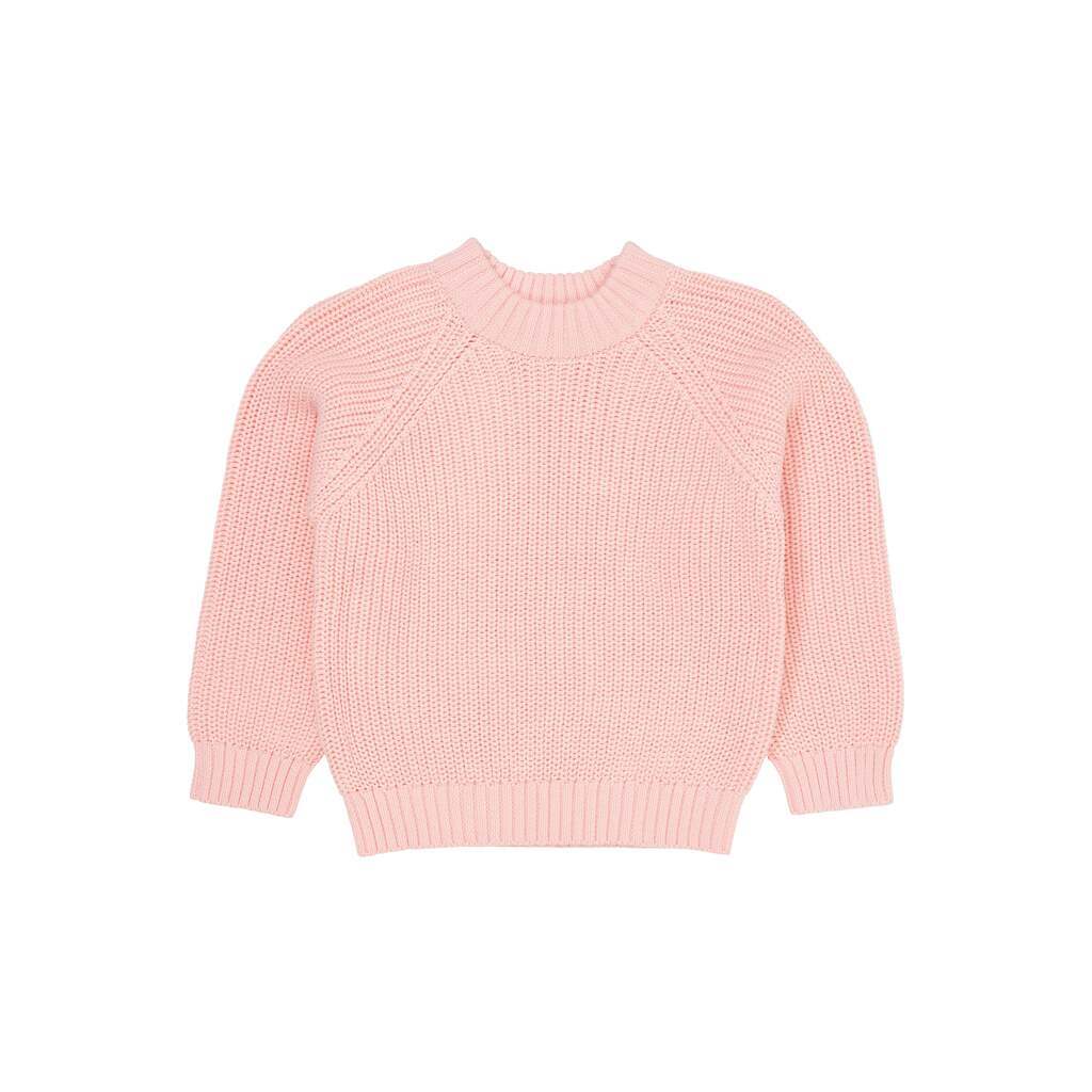 Copenhagen Colors Rib Strik Bluse - Ballerina - 80 cm