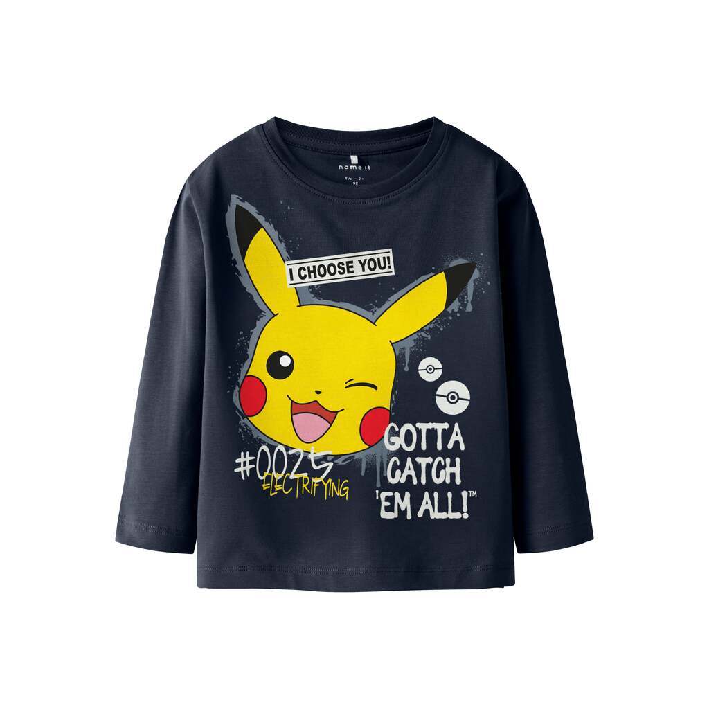 Name It Nor Pokemon Top - Navy Blazer - 92 cm