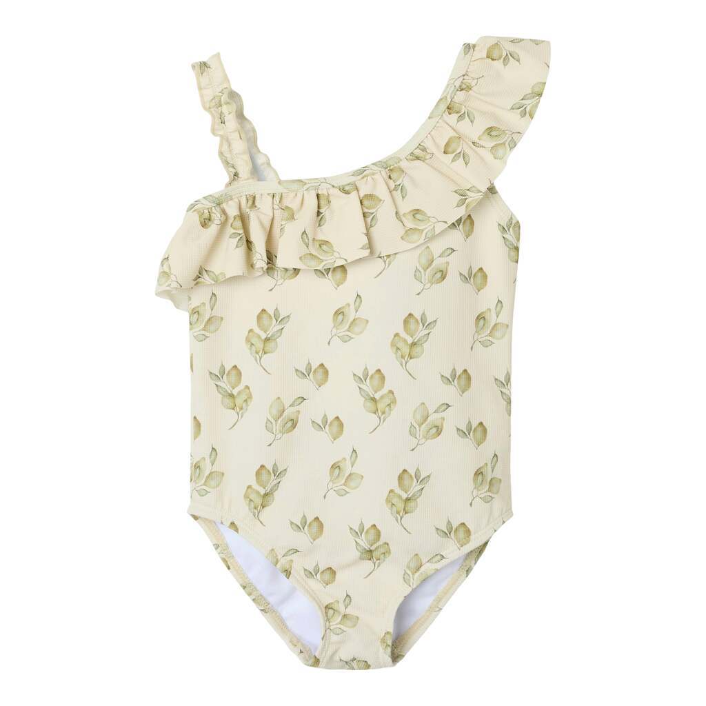 Lil Atelier Floria Swimsuit - Turtledove - 92 cm