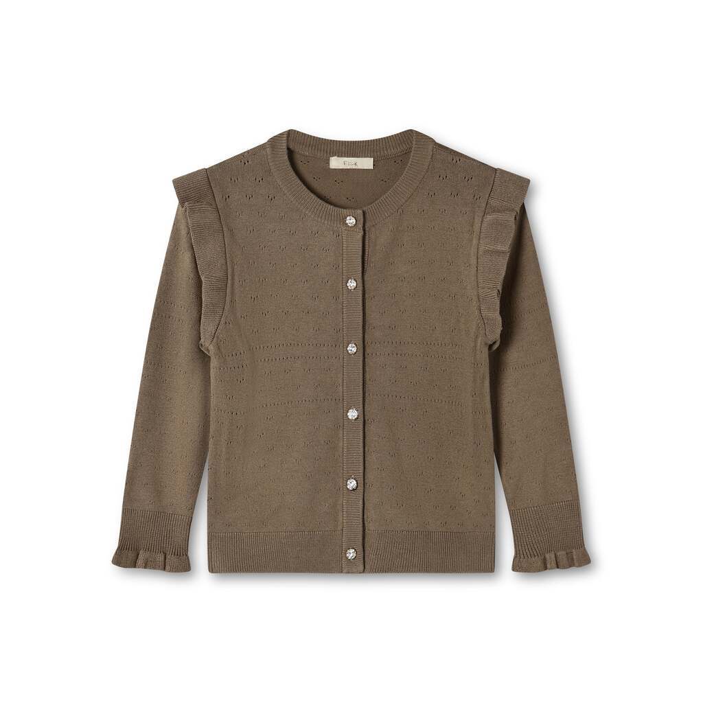 Fliink Fame Cardigan - Pine Bark - 86 cm