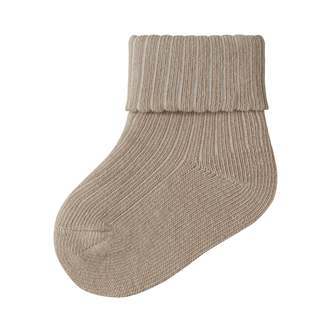 Name It Nobbu Strømpe - Island Fossil - 50/56