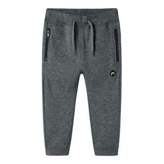 Name It Vimo Sweat pants NOOS - Dark Grey Melange - 80 cm