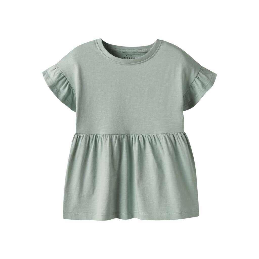 Name It Vavina SS Top - Aqua Gray - 92 cm