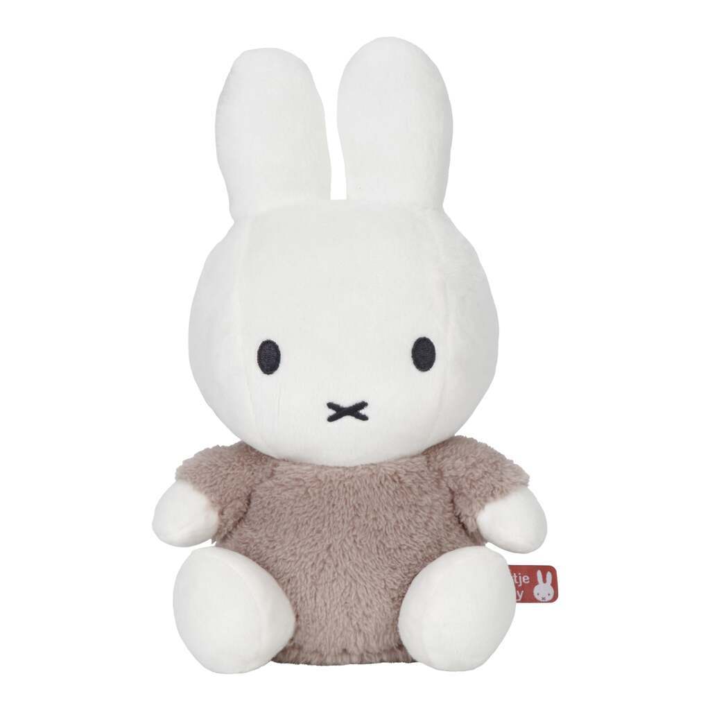 Miffy Kramme Bamse 25 cm - Fluffy Taupe