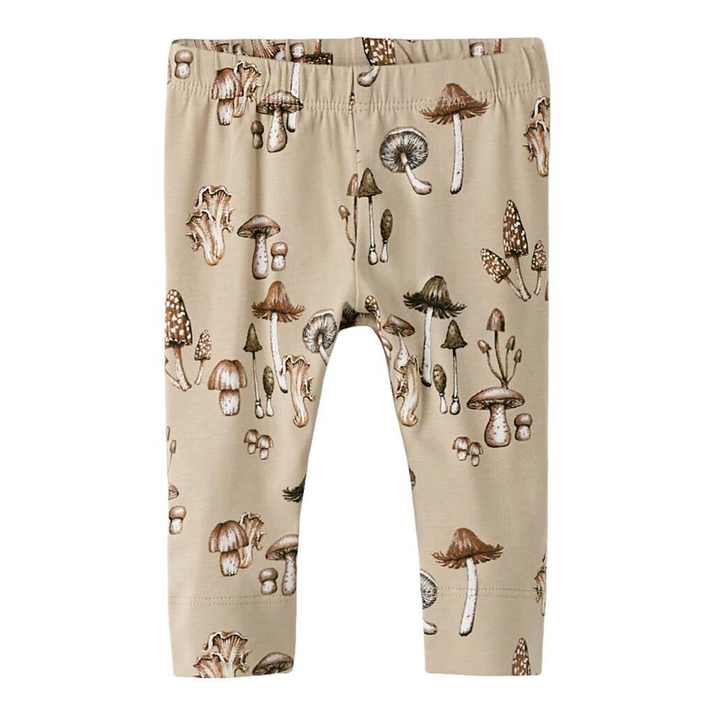 Name It Ofeyan Leggings - Island Fossil - 50 cm