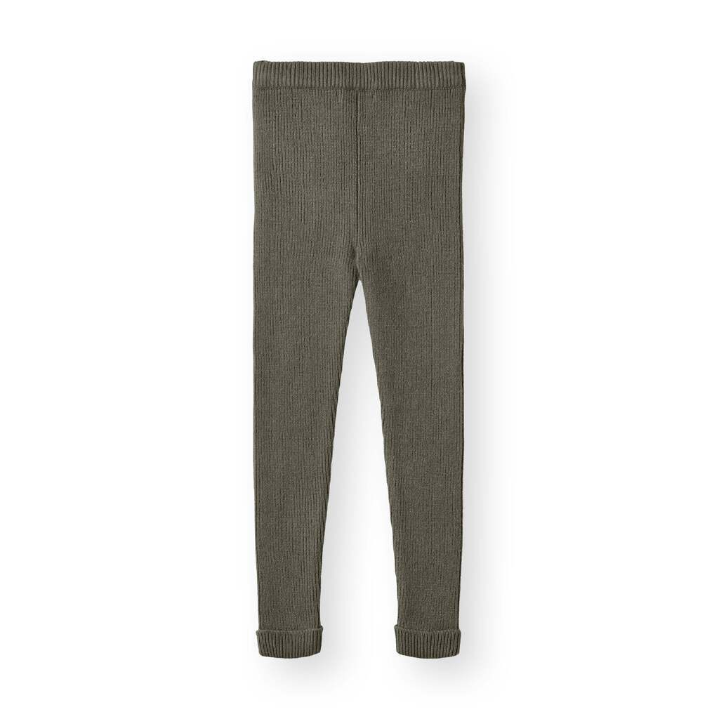 Fliink Benna Rib Leggings - Beetle - 80 cm