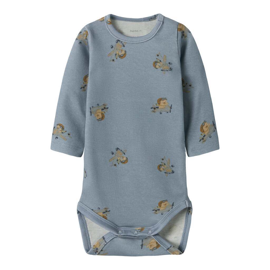 Name It Kinok Body - Dusty Blue - 50 cm