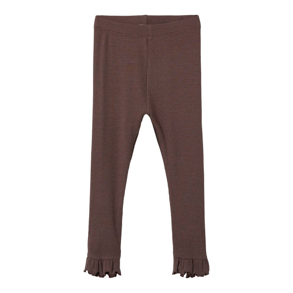 Lil Atelier Gago Dia Leggings - Peppercorn - 92 cm