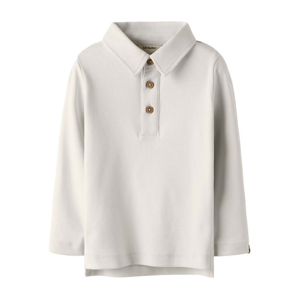 Lil Atelier Fundo Lup LS Top - Turtledove - 92 cm