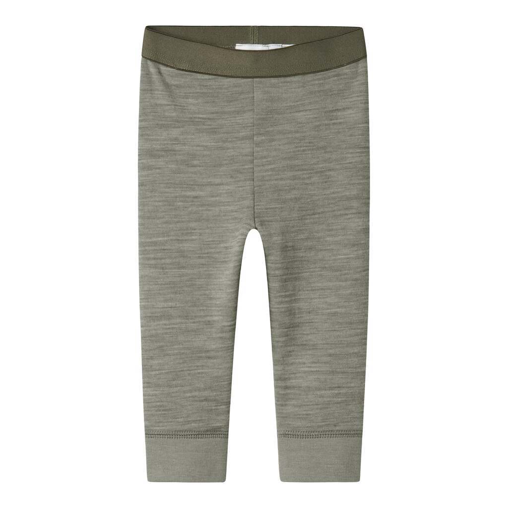 Name It Wuppo Wool Longjohn - Dried Sage - 50 cm