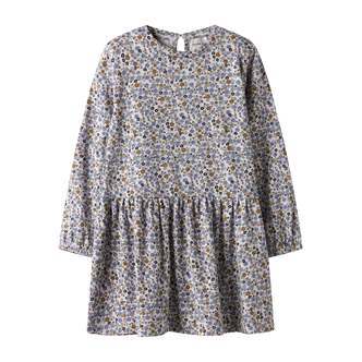 Name It Tuline LS Dress - Lilac Marble - 92 cm