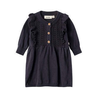 Lil Atelier Liva Knit Dress - Periscope - 56 cm