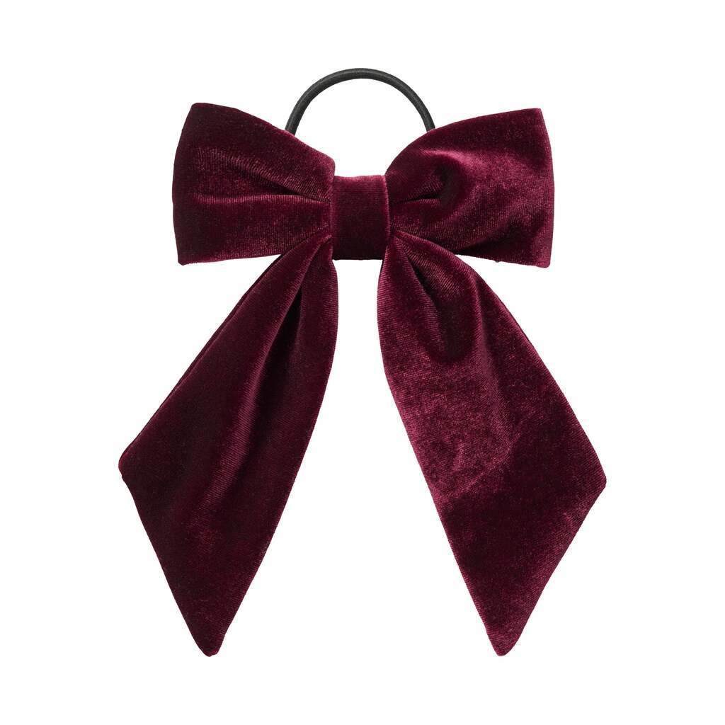 Name It Relvet Hairbow - Burgundy