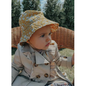 Huttelihut Festival Hat Liberty Mustard - 6-12 mdr