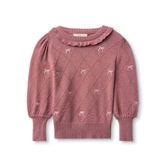 Fliink Alon Bow Blouse - Ash Rose - 86 cm