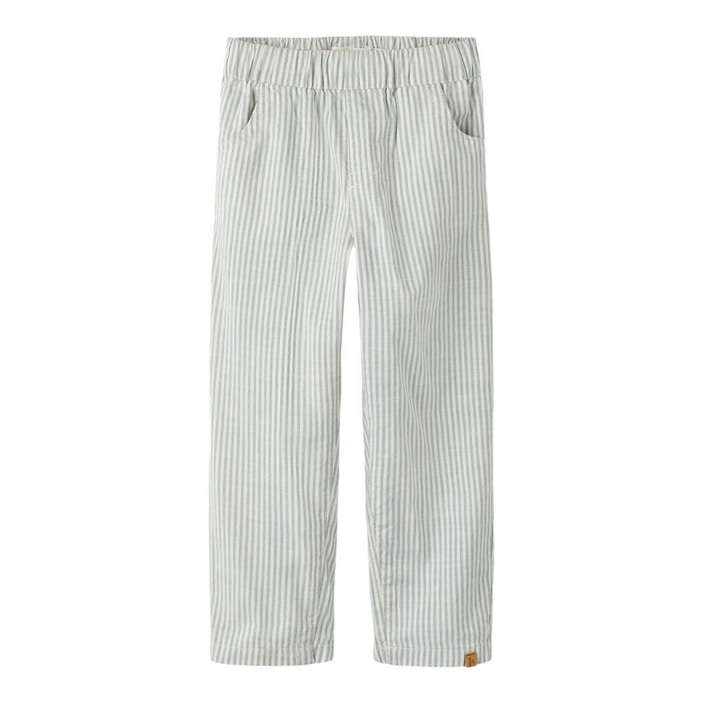 Lil Atelier Darko Loose Pants - Coconut Milk - 92 cm