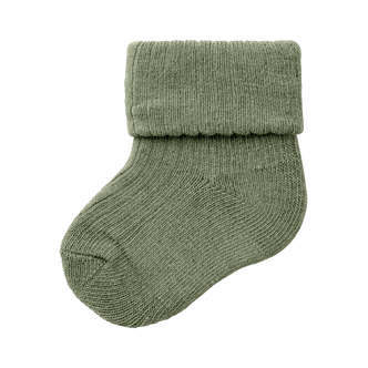 Name It Nobbu Strømpe - Oil Green - 50/56