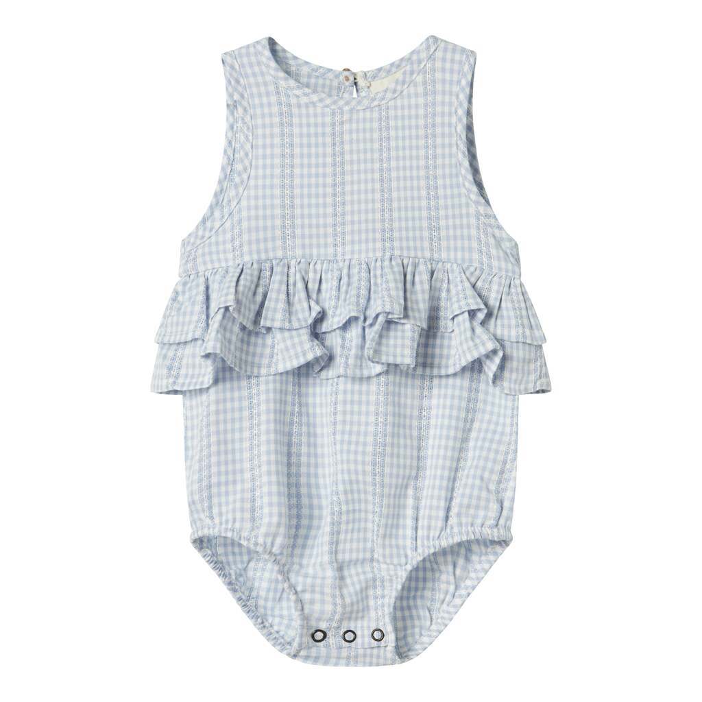 Lil Atelier Hazelle Suit - Zen Blue - 56 cm