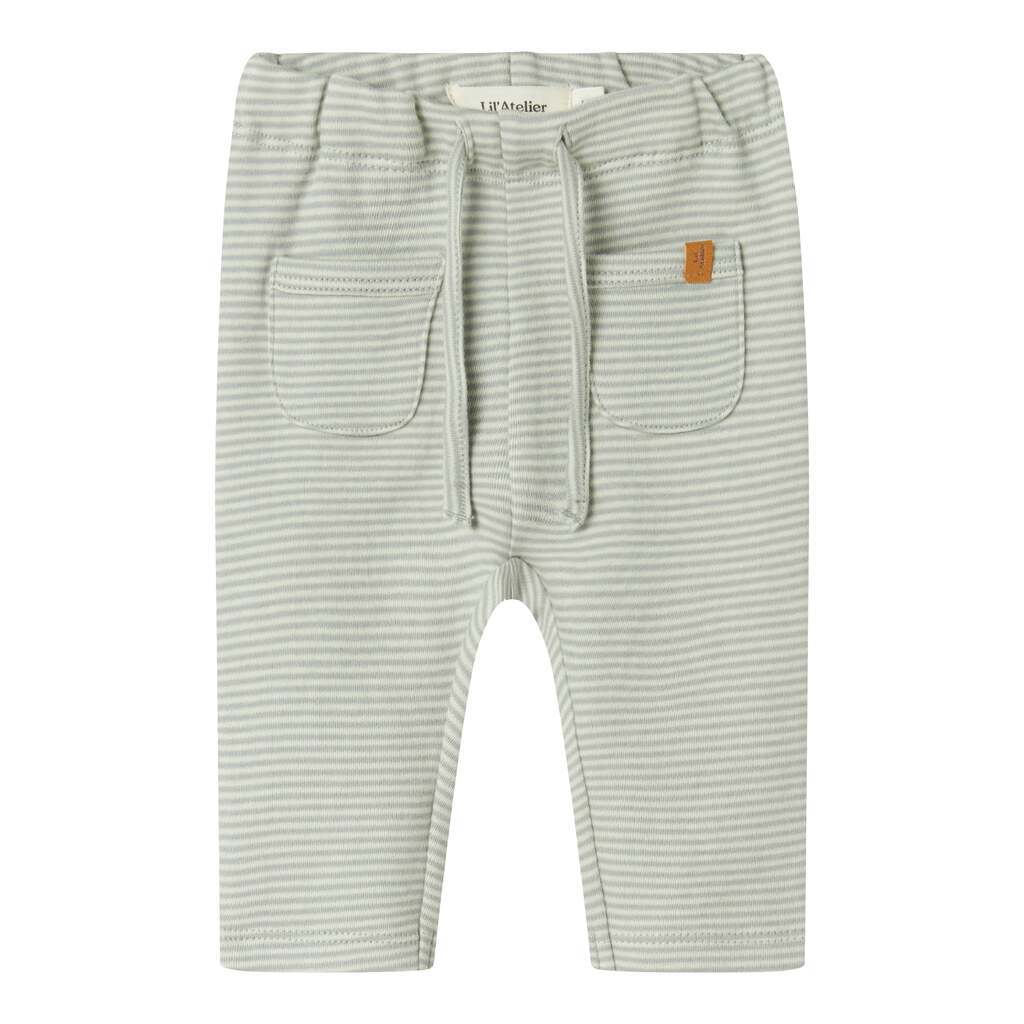 Lil Atelier Ohio Loose Pants - Murmur/Pigeon - 56 cm