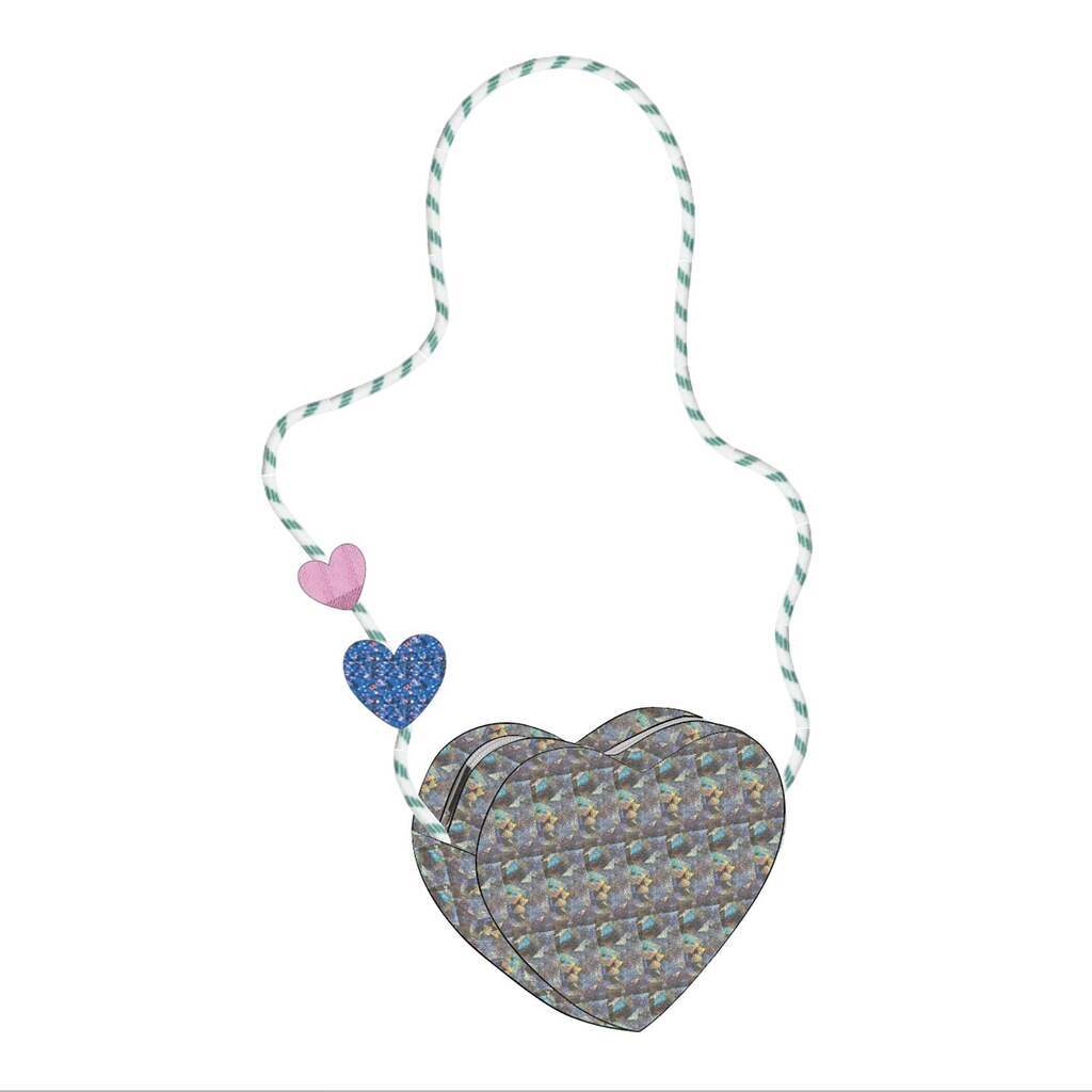 Mimi & Lula Skuldertaske - Mega Sparkle Heart Enchanted