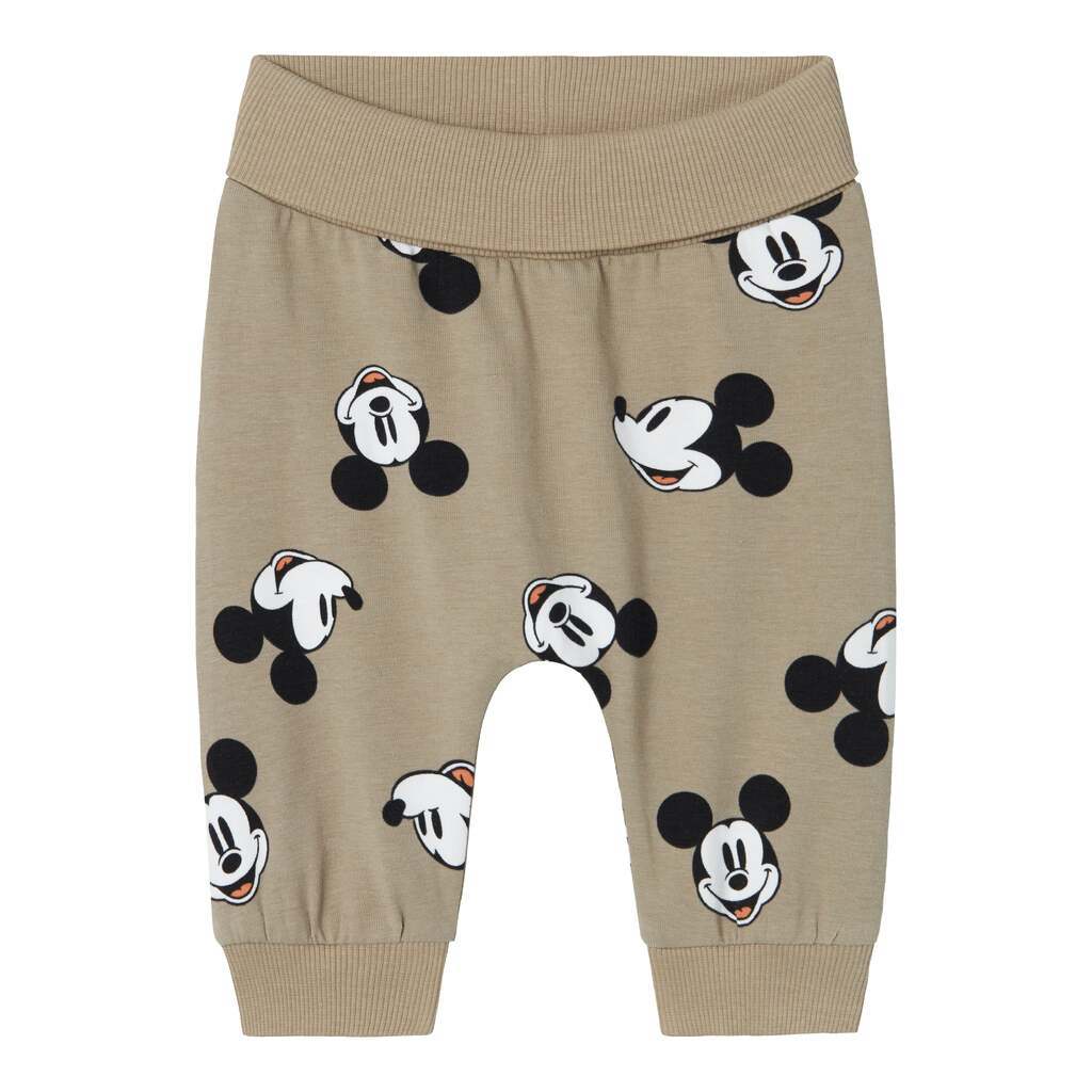 Name It Oski Mickey Pants - Weathered Teak - 50 cm