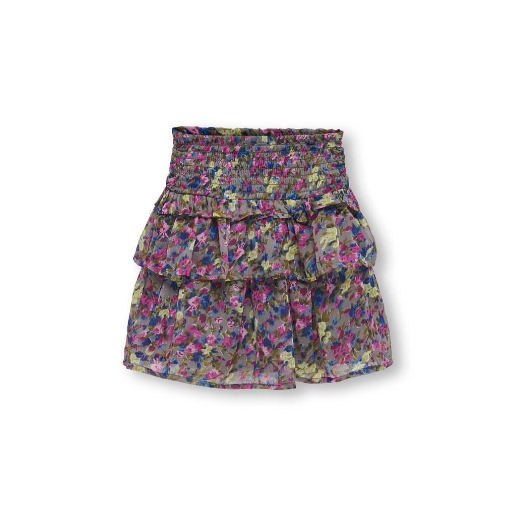 Only Mini Rachel Smock Skirt - December Sky - 92 cm