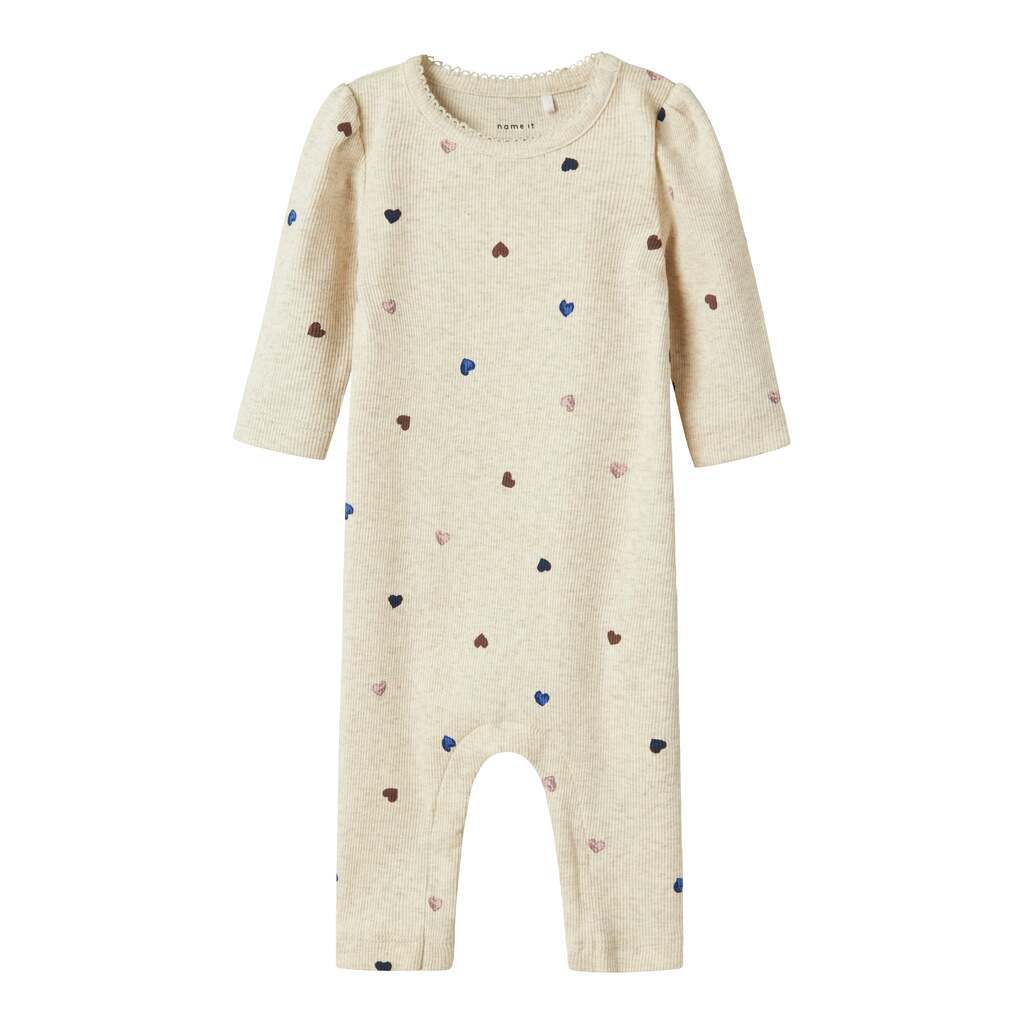 Name It Nutti Bodysuit - Peyote Melange - 50 cm