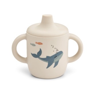 Liewood Neil Sippy Silikone Kop - Sea Creature/Sandy