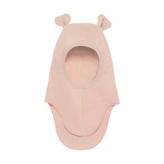 Huttelihut Elefanthue Bomulds Fleece - Almond Peach - 0-1 år