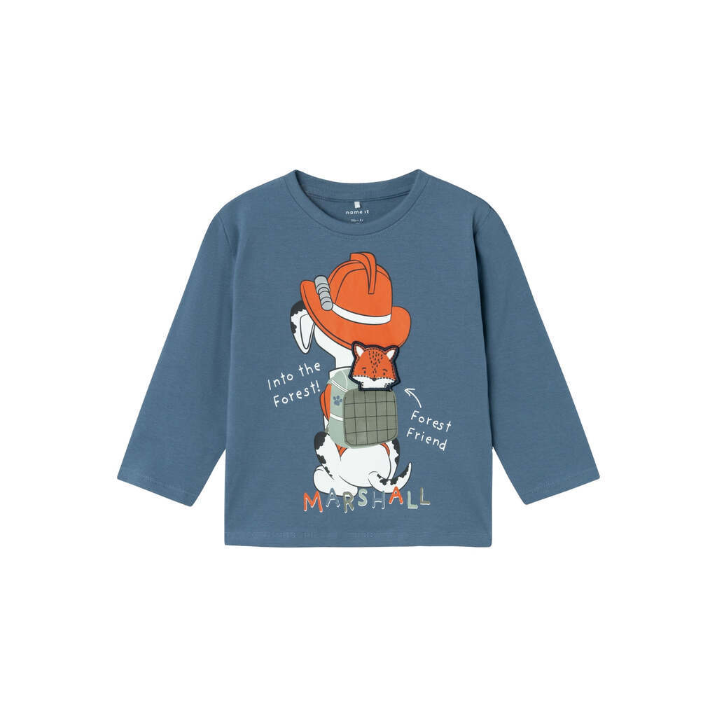 Name It Sino Paw Patrol bluse - Bering Sea - 86 cm