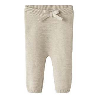 Name It Oda Knit Legging - Peyote Melange - 50 cm