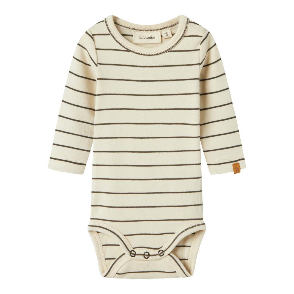 Lil Atelier Geo Lim Slim Body - Turtledove - 56 cm