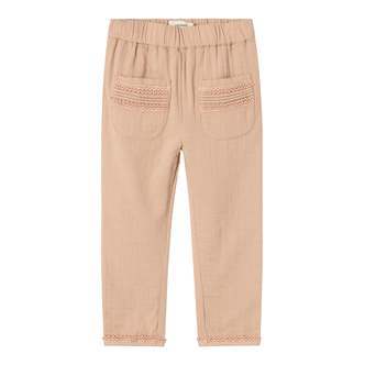 Lil Atelier Salene Pants - Rugby Tan - 92 cm