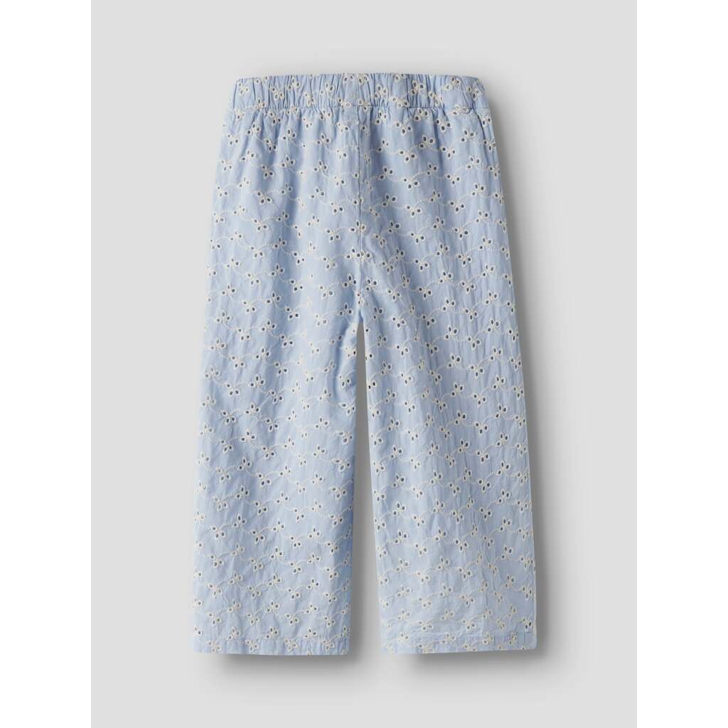 Lil Atelier Tessie Wide Pants - Zen Blue - 92 cm