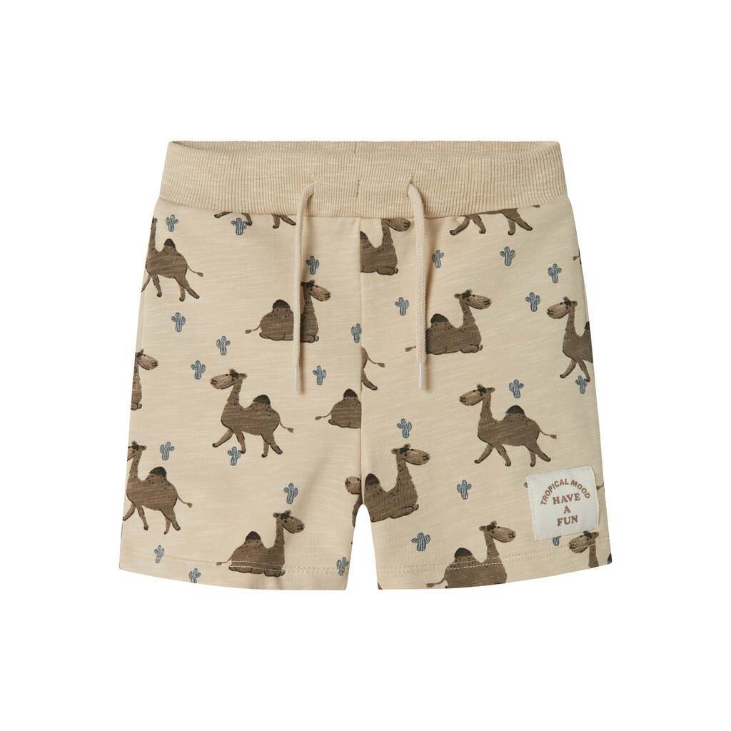 Name It Jano Sweatshorts - Peyote - 92 cm