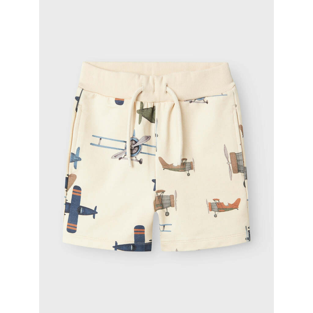 Name It Dius sweat shorts - Almond Milk - 86 cm