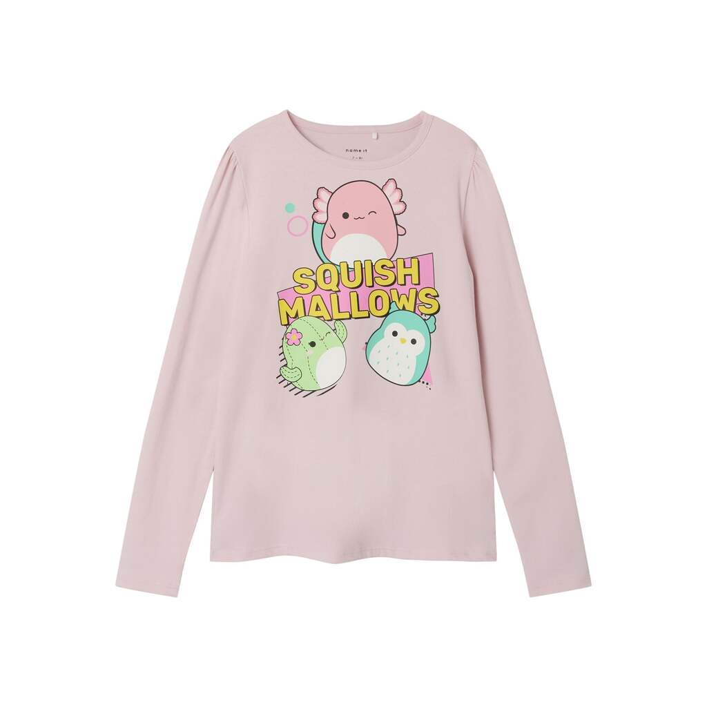 Name It Julda Squishmallows Top - Parfait Pink - 110 cm
