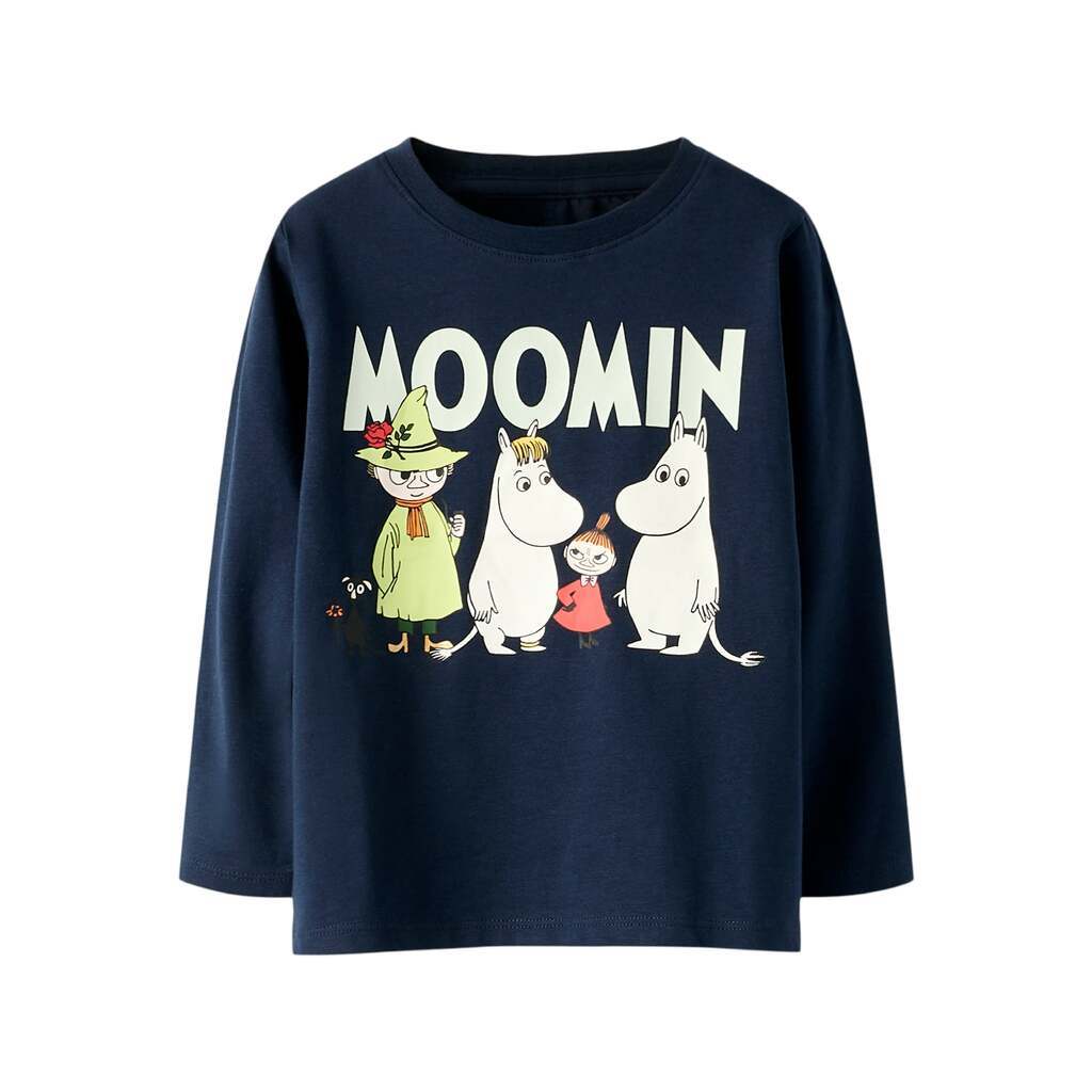 Name It Slov Moomin LS Top - Navy Blazer - 92 cm