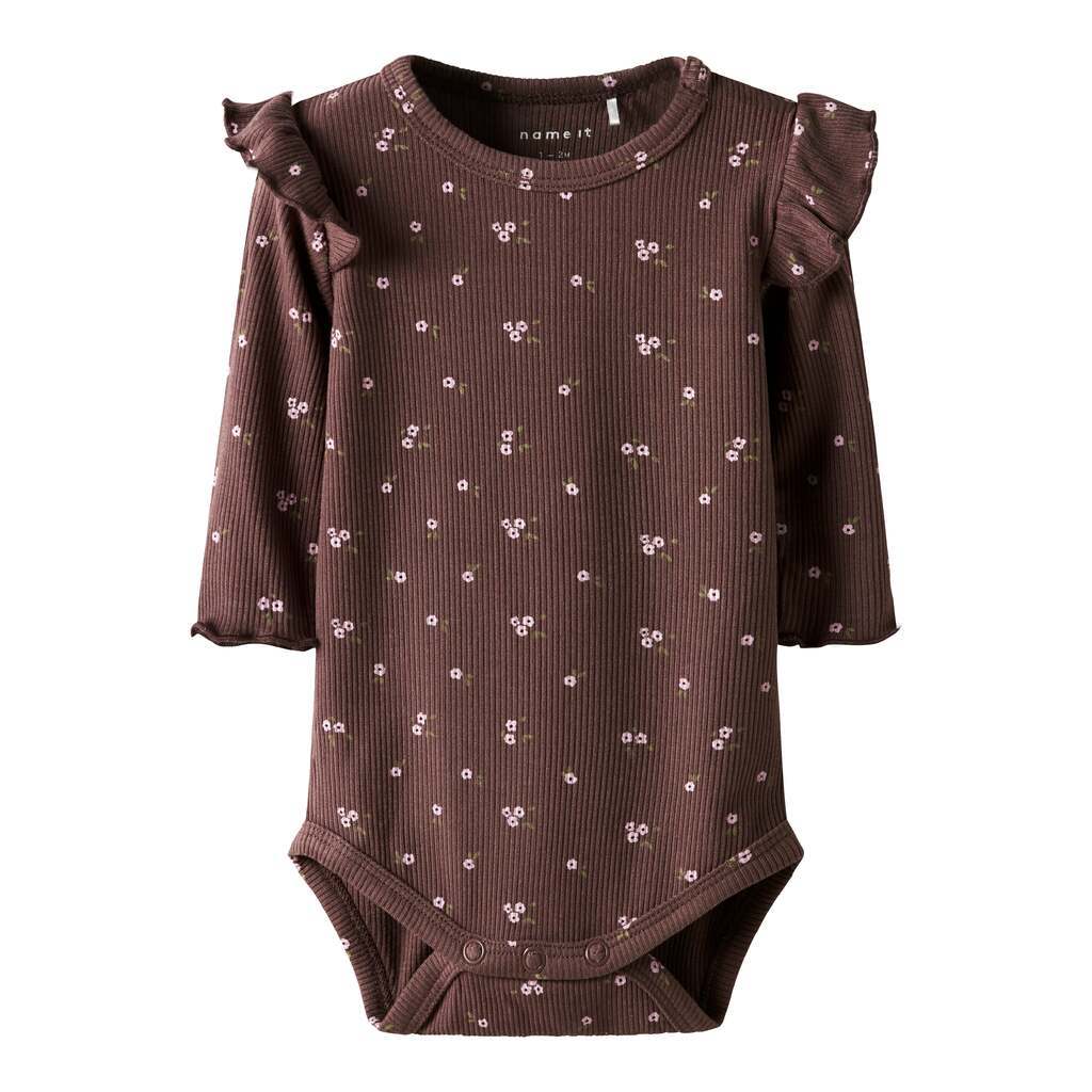 Name It Soho LS Body - Peppercorn - 50 cm