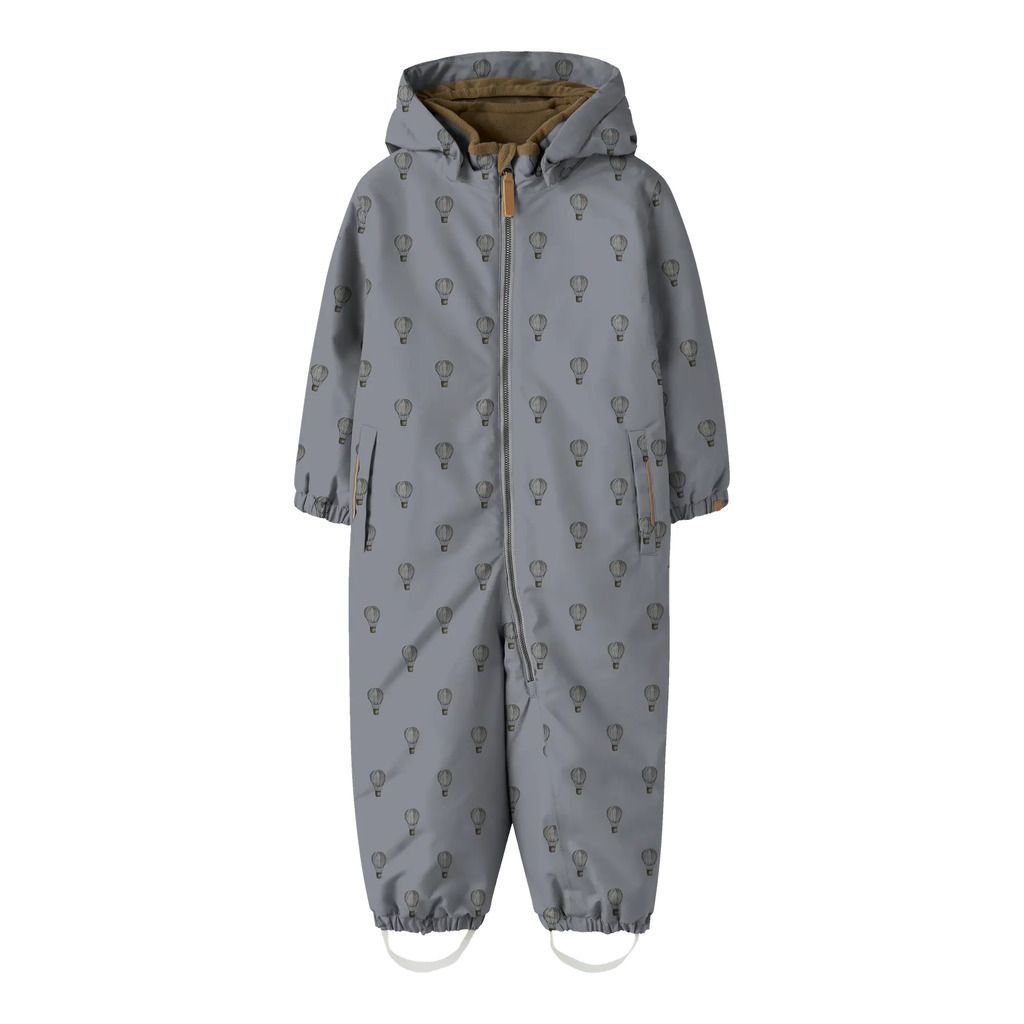 Lil Atelier Lasnow10 - Snowsuit AOP - Sleet Air / Ballons - 86 cm
