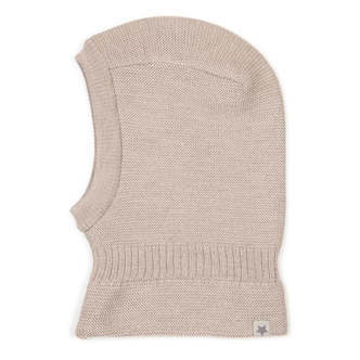 Huttelihut Balaclava Knit Windstop - Camel - 12-24 mdr.
