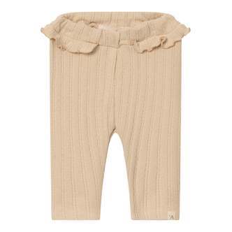 Lil Atelier Rita Slim Leggings - Wood Ash - 56 cm