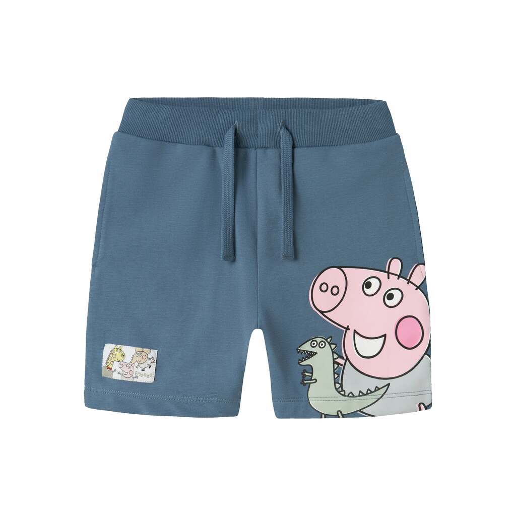 Name It Art Gurli Gris sweat shorts - Blue Mirage - 92 cm