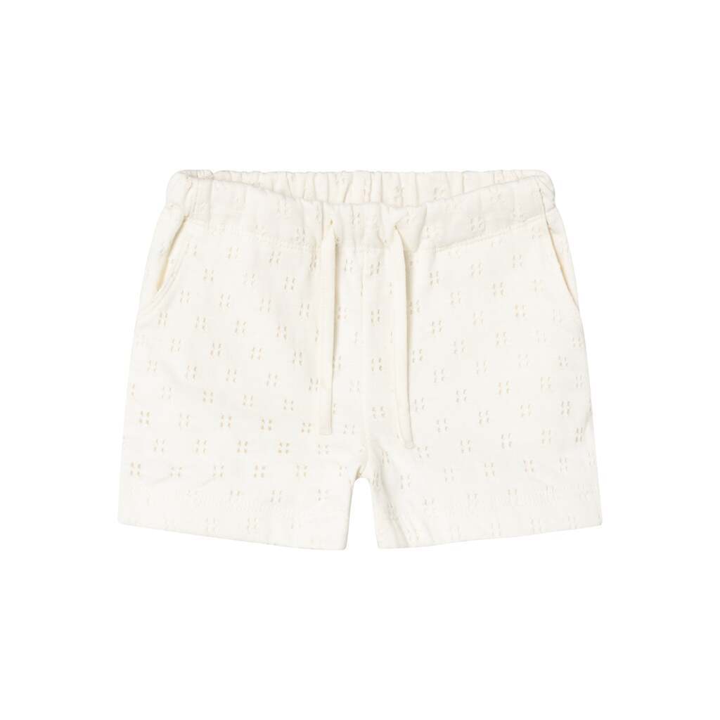Lil Atelier Himaja Shorts - Coconut Milk - 92 cm