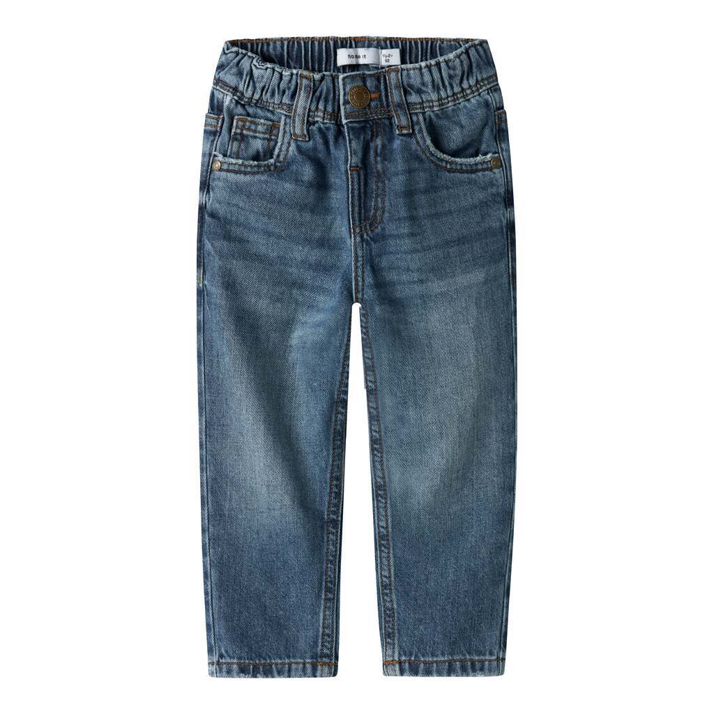 Name It Silas Tapered Jeans - Medium Blue Denim - 92 cm