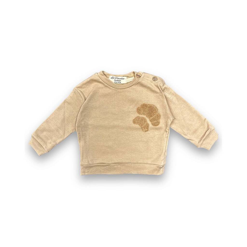 Double Croissant sweatshirt - Beige / 6-9m - 74cm